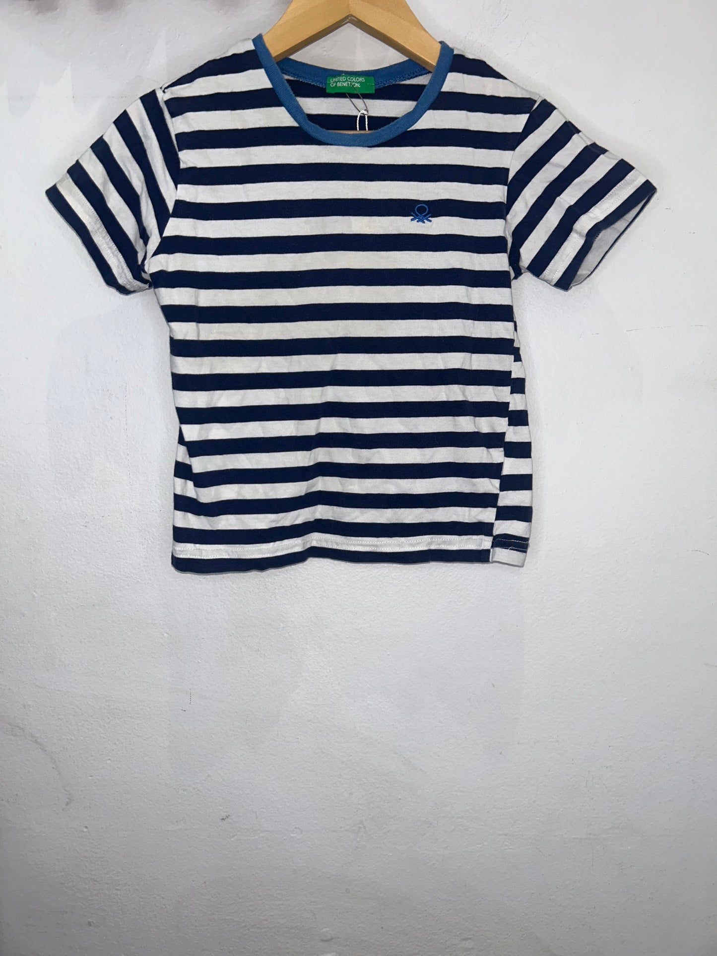 Benetton stripes tee 3-4y