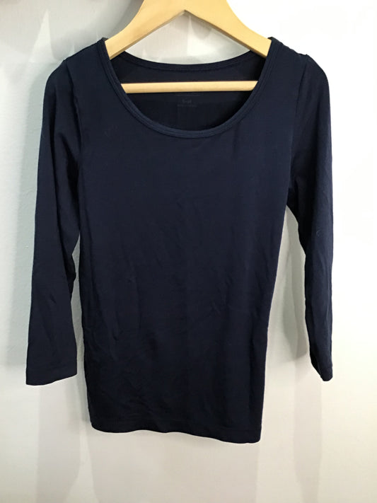 Heattech blue longsleeve 5-6y