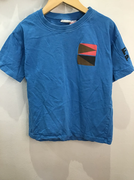 Tee blue fuji park 4-5y