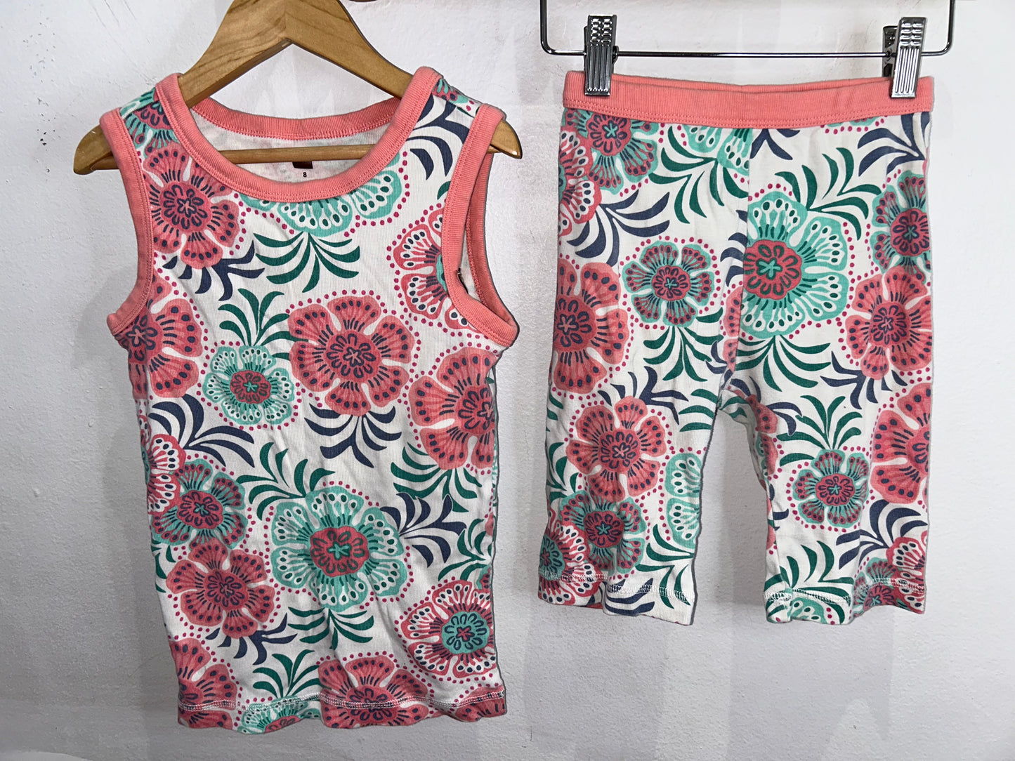 Tea Collection printed tanktop pyjamas 8y