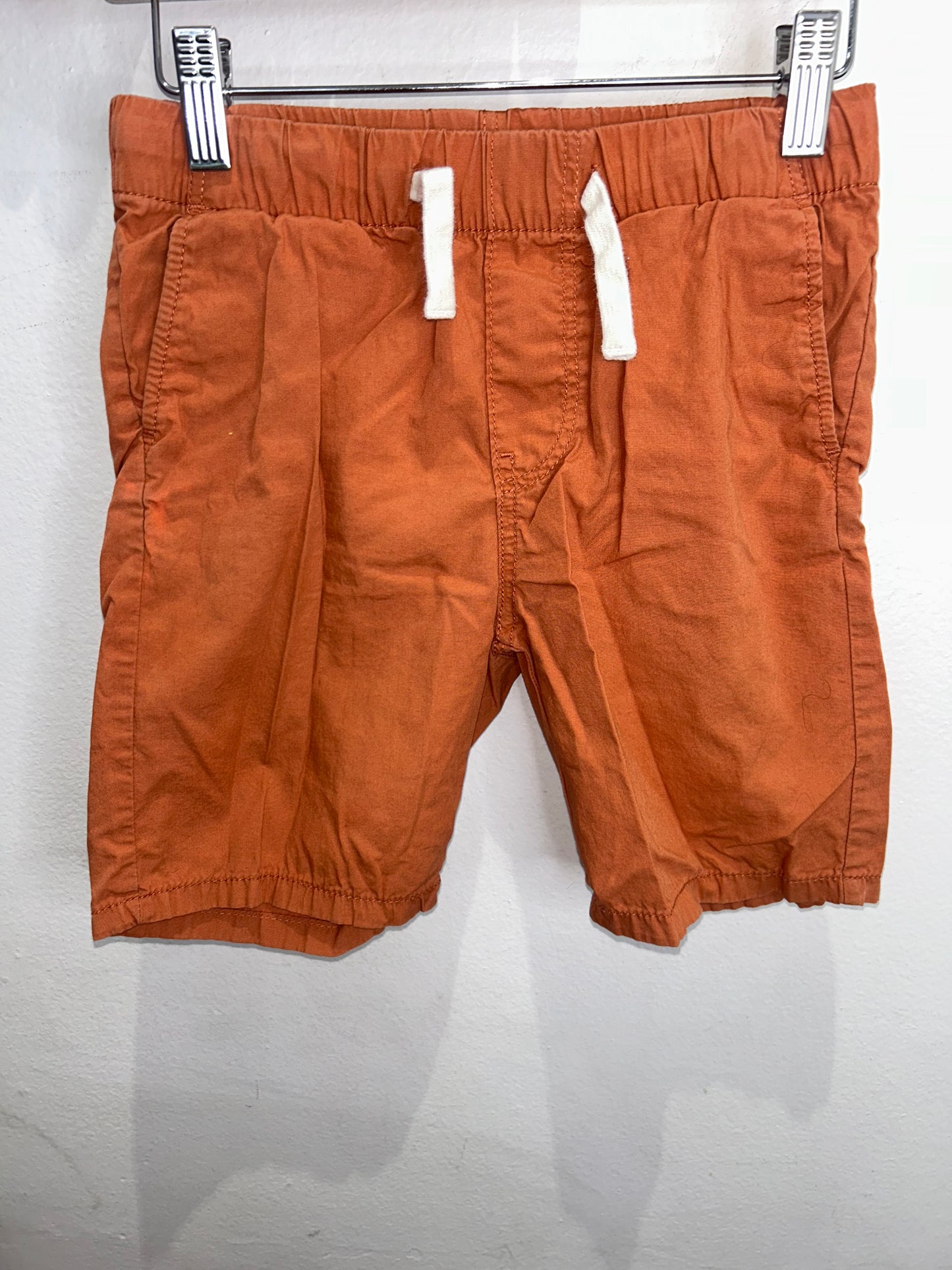 Orange shorts 7-8y