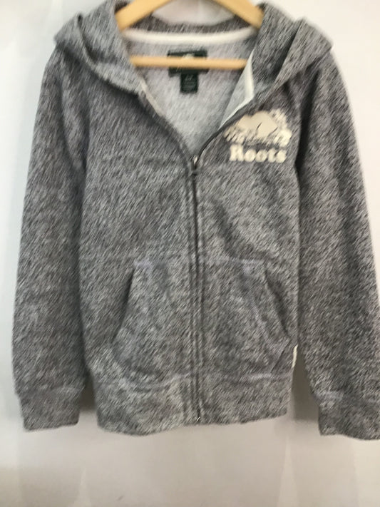 Roots grey salt sweatshirt 5-6y