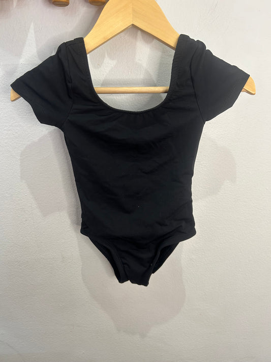 Black leotard 2-3y
