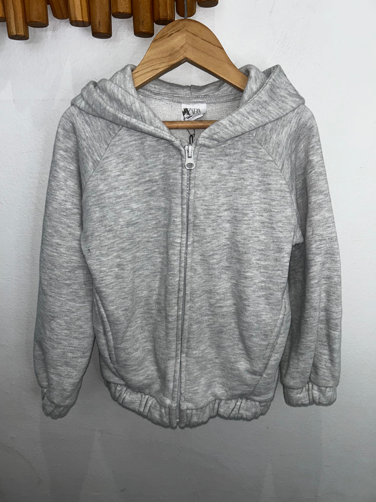 Light grey melange sweatshirt 4-5y