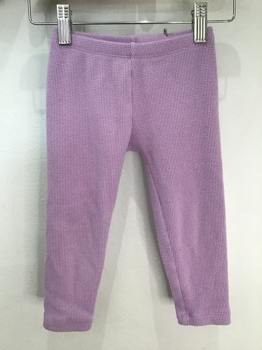 Purple waffle pants 3y