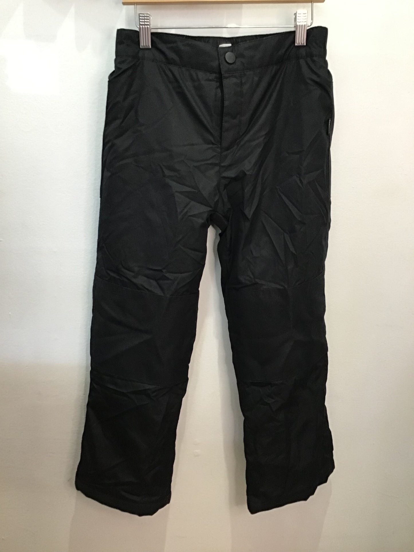 Black snowpants 7-8y
