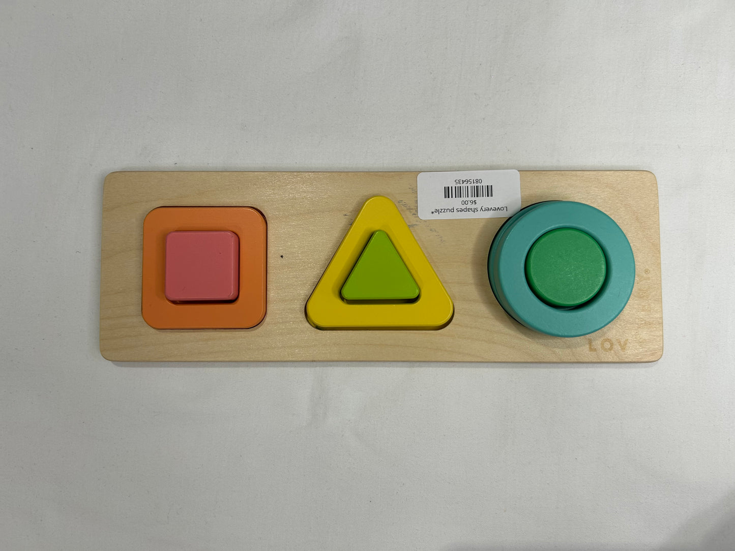 Lovevery shapes puzzle*