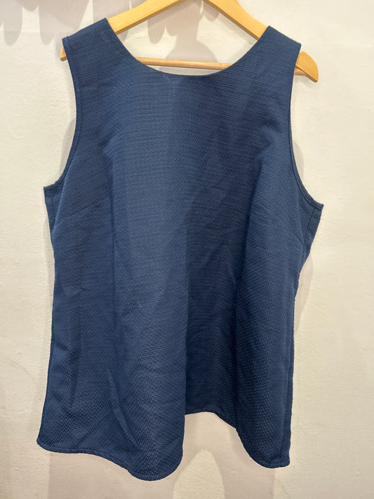 J Crew navy dressy tanktop- adult size 12