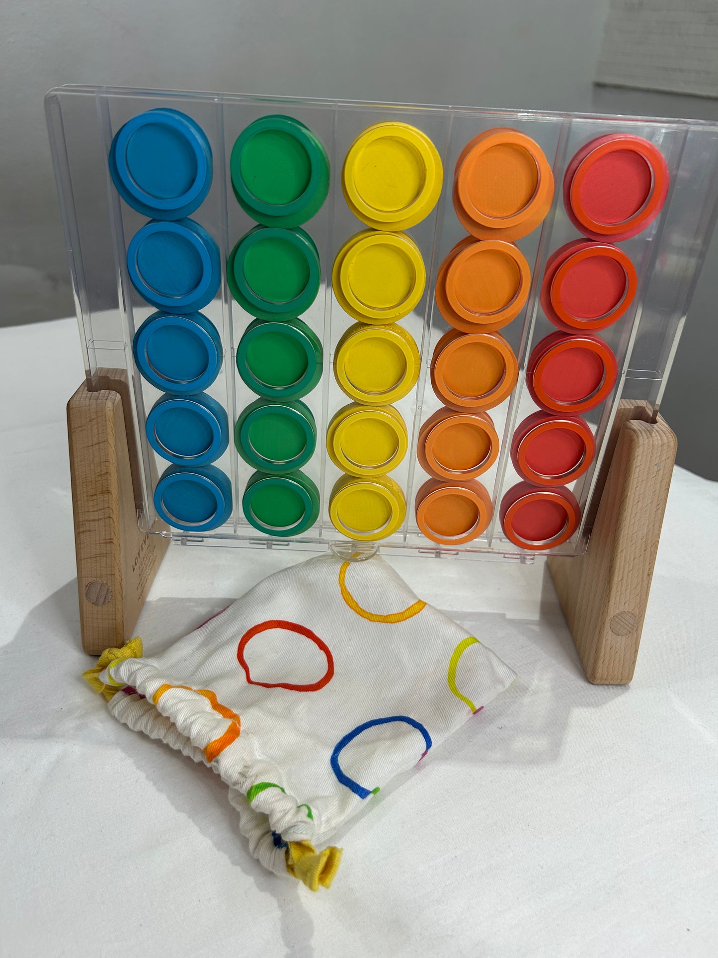 Lovevery drop and match dot catcher