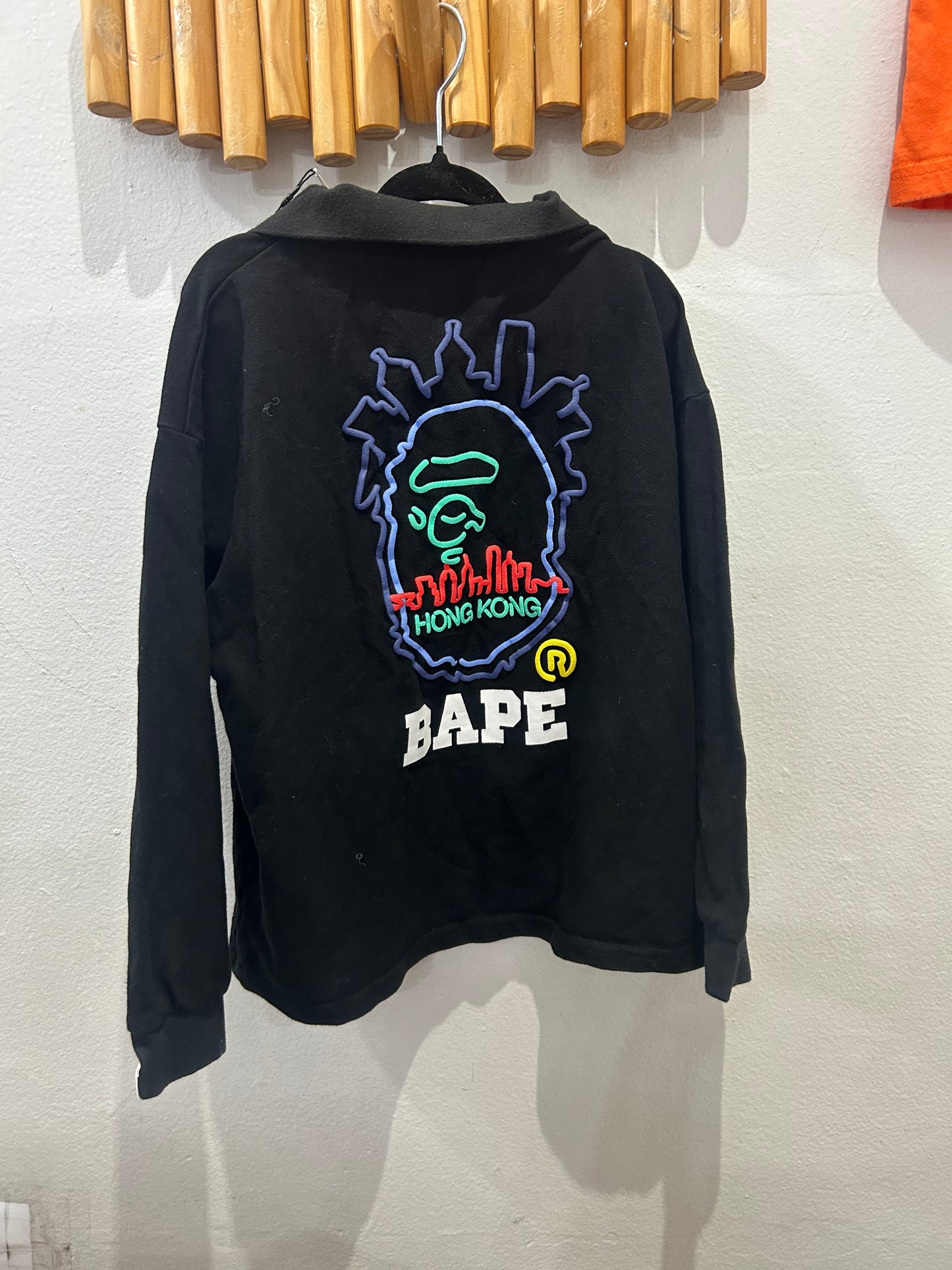 BAPE HongKong rugby shirt 4y
