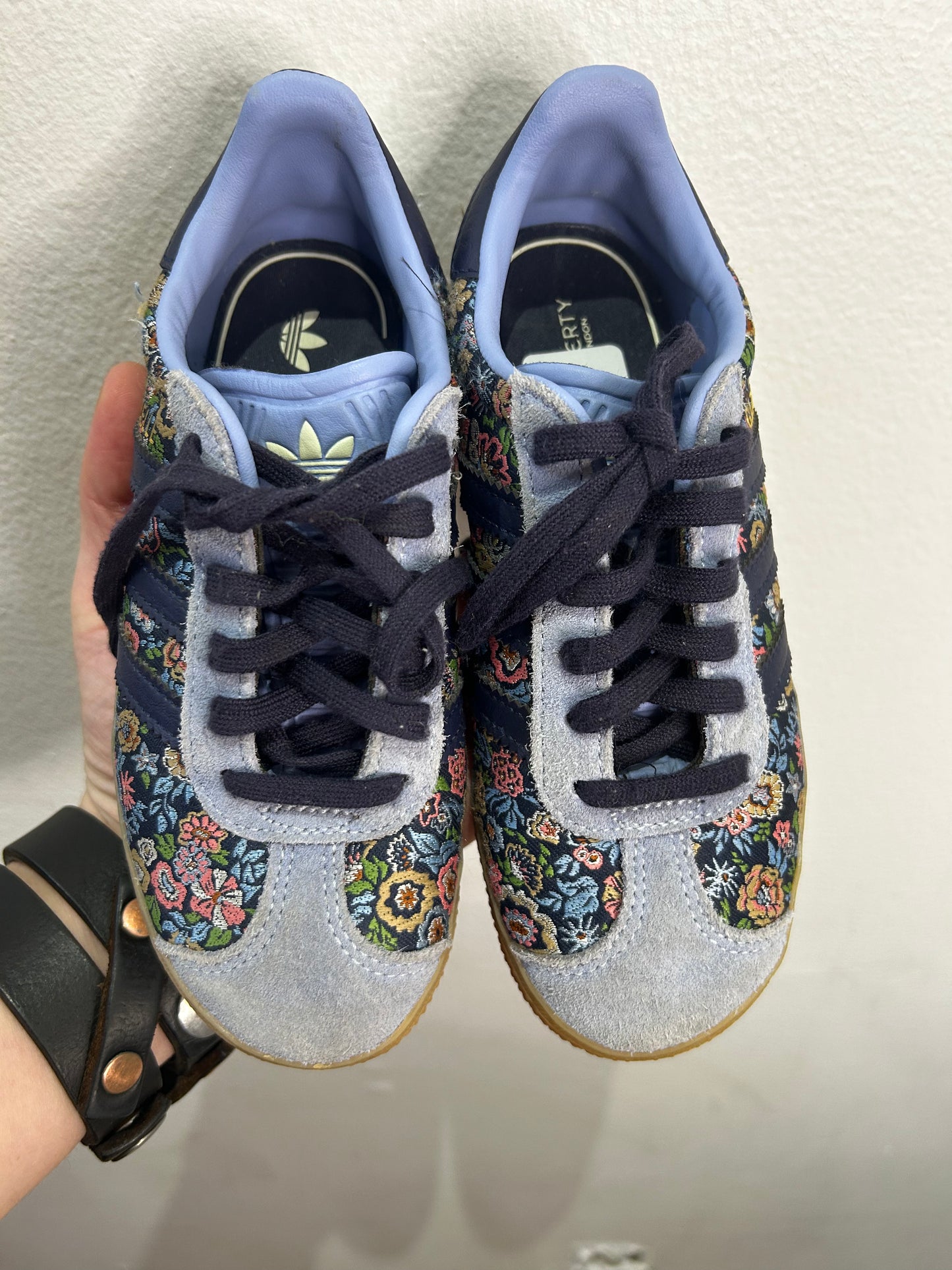 C12 Adidas x Liberty of London gazelles