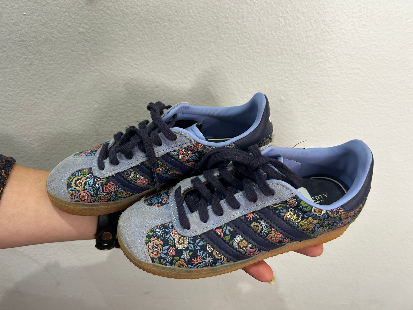 C12 Adidas x Liberty of London gazelles
