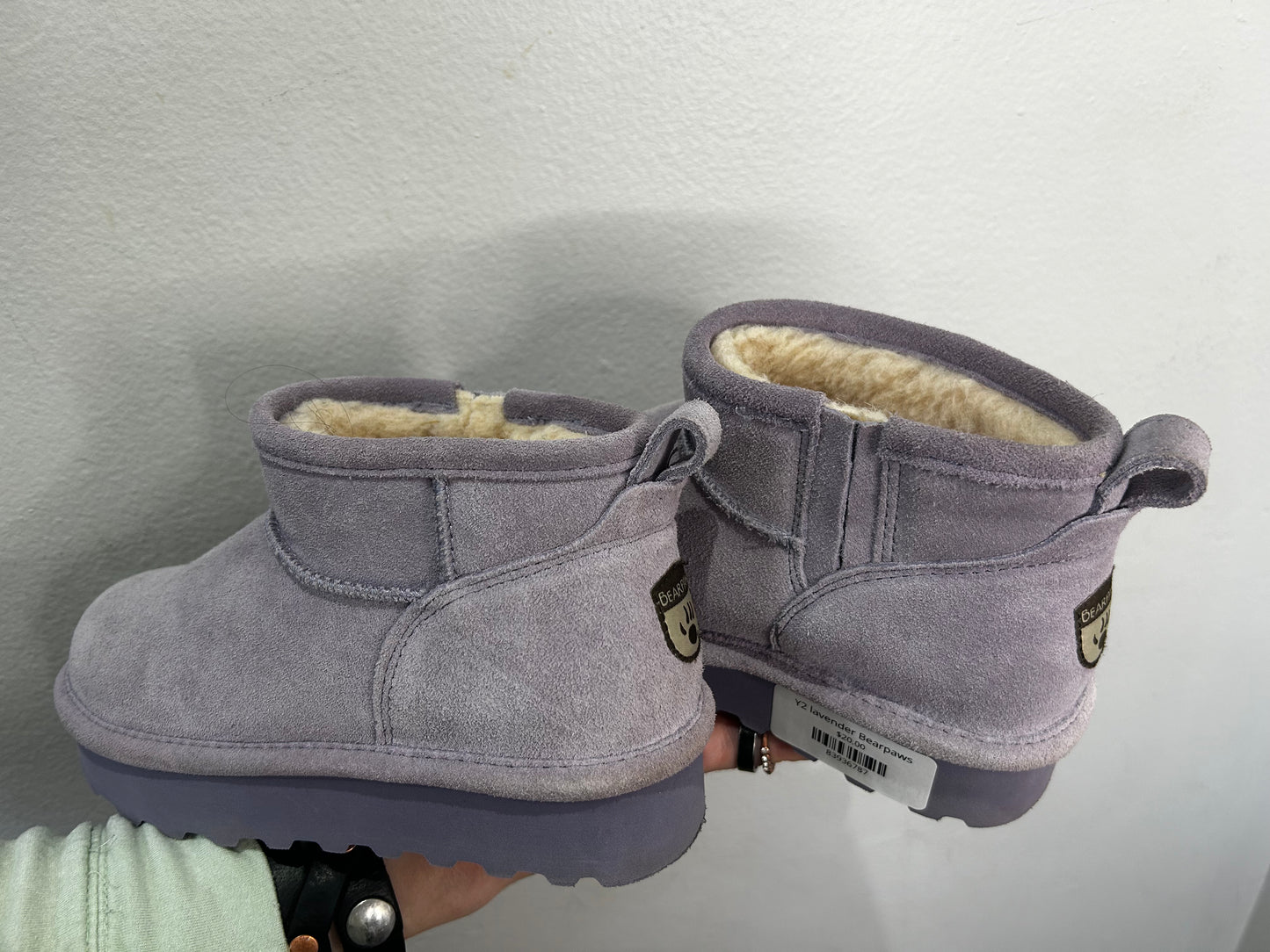 Y2 lavender Bearpaws