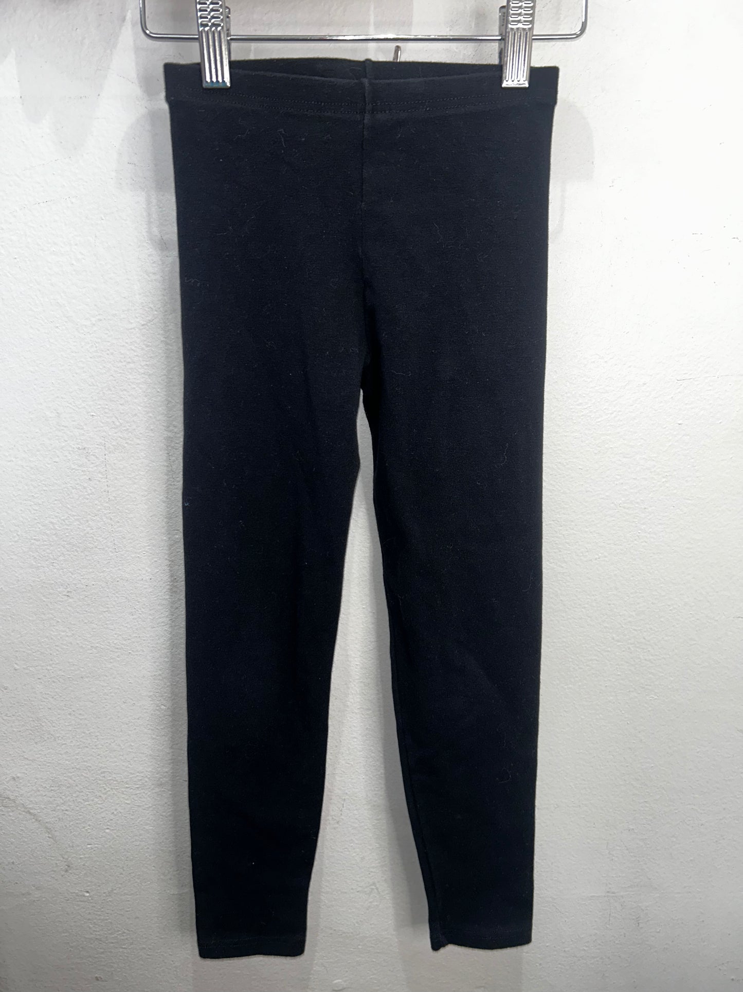 Black thick leggings 8-10y
