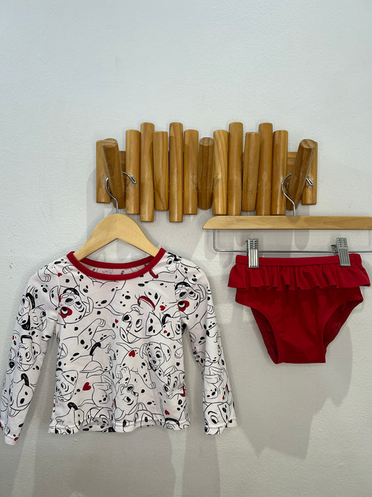 101 Dalmatians swimsuit 12-18m