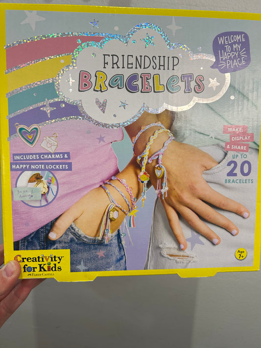 Creativity for kids friendship bracelet kit NEW