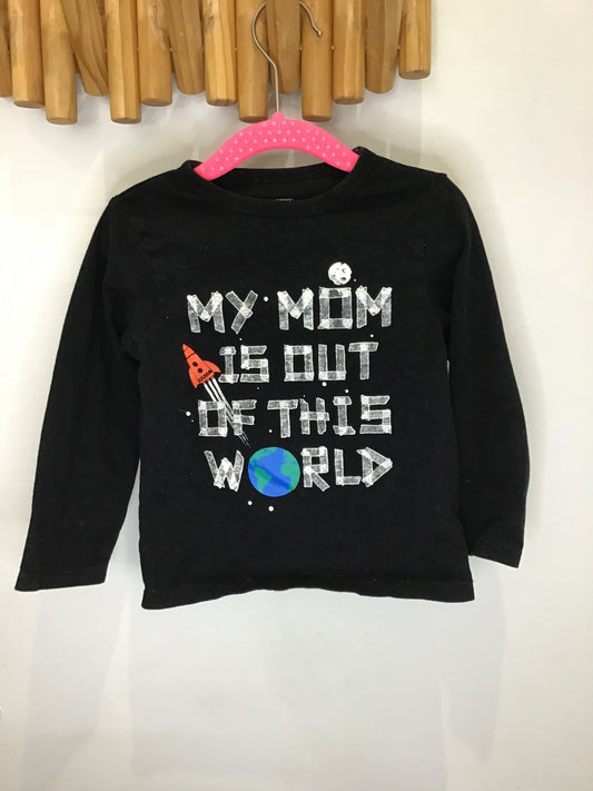 Tee mom out of this world 2y