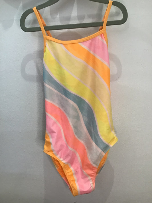 Stripes swimsuit 7-8y