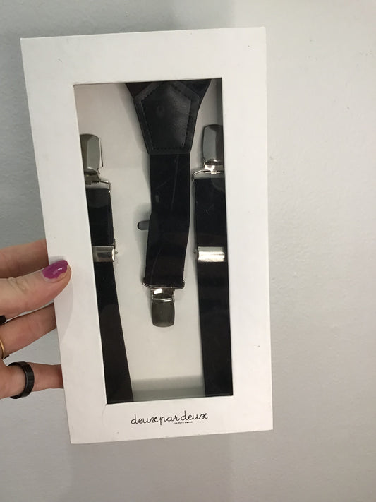 Deuxpardeux suspenders 3-6y NEW