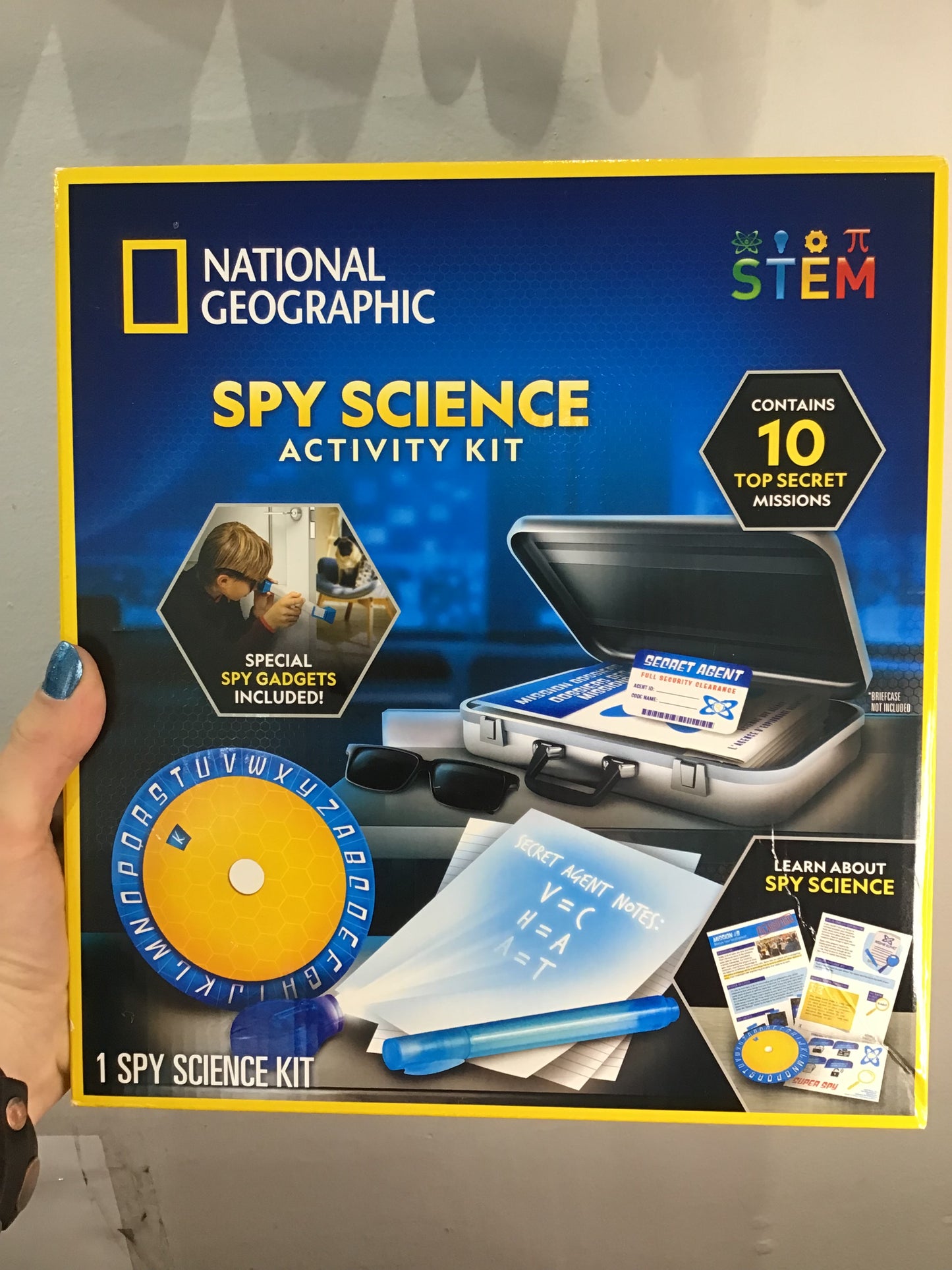 Spy science activity kit NEW