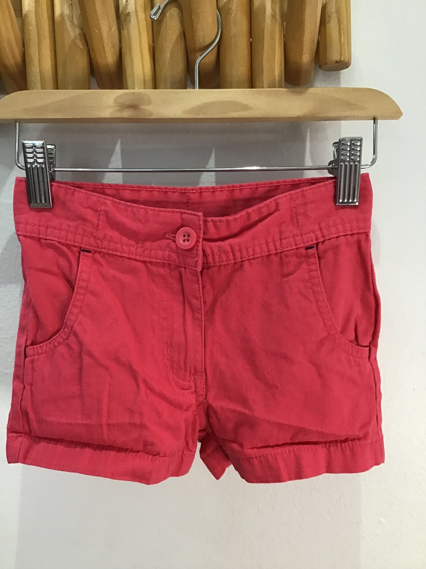 Shorts hot pink 2-3y