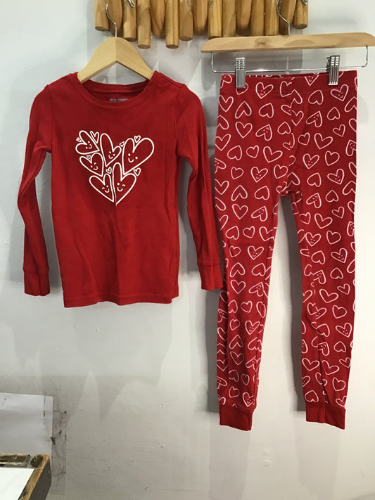 Pyjamas happy hearts 6y B