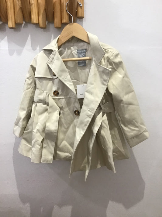 Beige lightweight trenchcoat 18-24m NEW