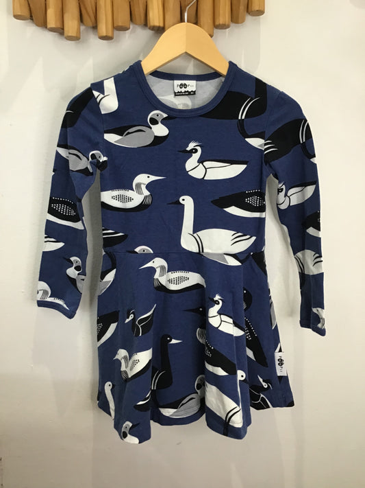 Dress Paapii (Made in Finland) ducks 5y