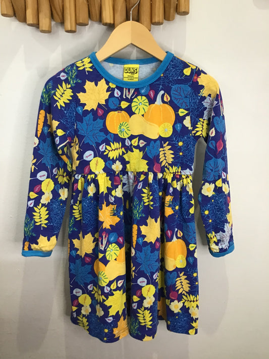 Dress Duns pumpkins 6-7y (122cm)
