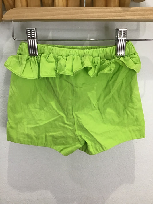 Shorts lime green 24m