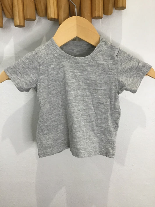 Tee grey 3-6m