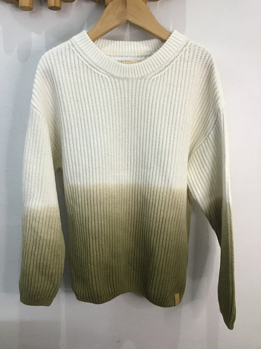 Ombre knit sweater 8y