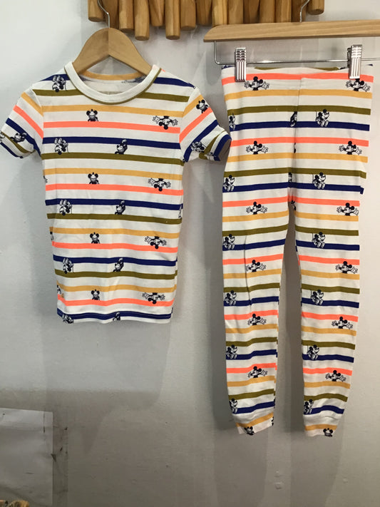 Pyjamas Mickey stripes 5y