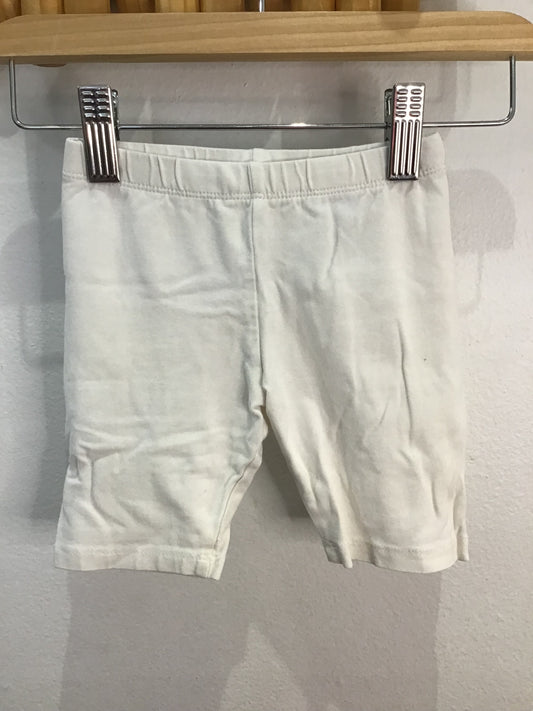 Shorts white bike 2-3y
