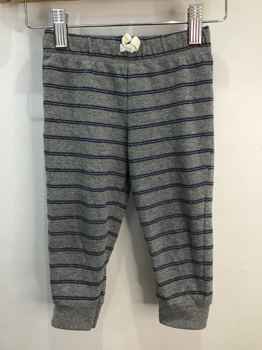 Joggers blue stripe grey 18m