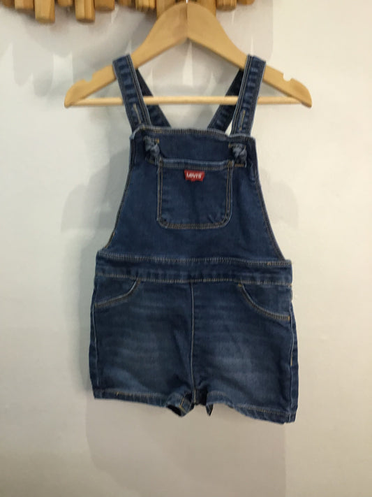 Romper Levi's shorty overalls 24m