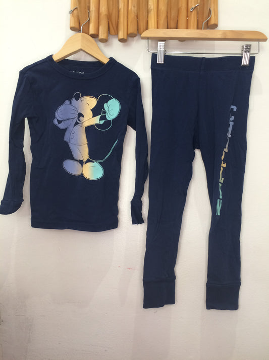 Organic mickey pyjamas 6y