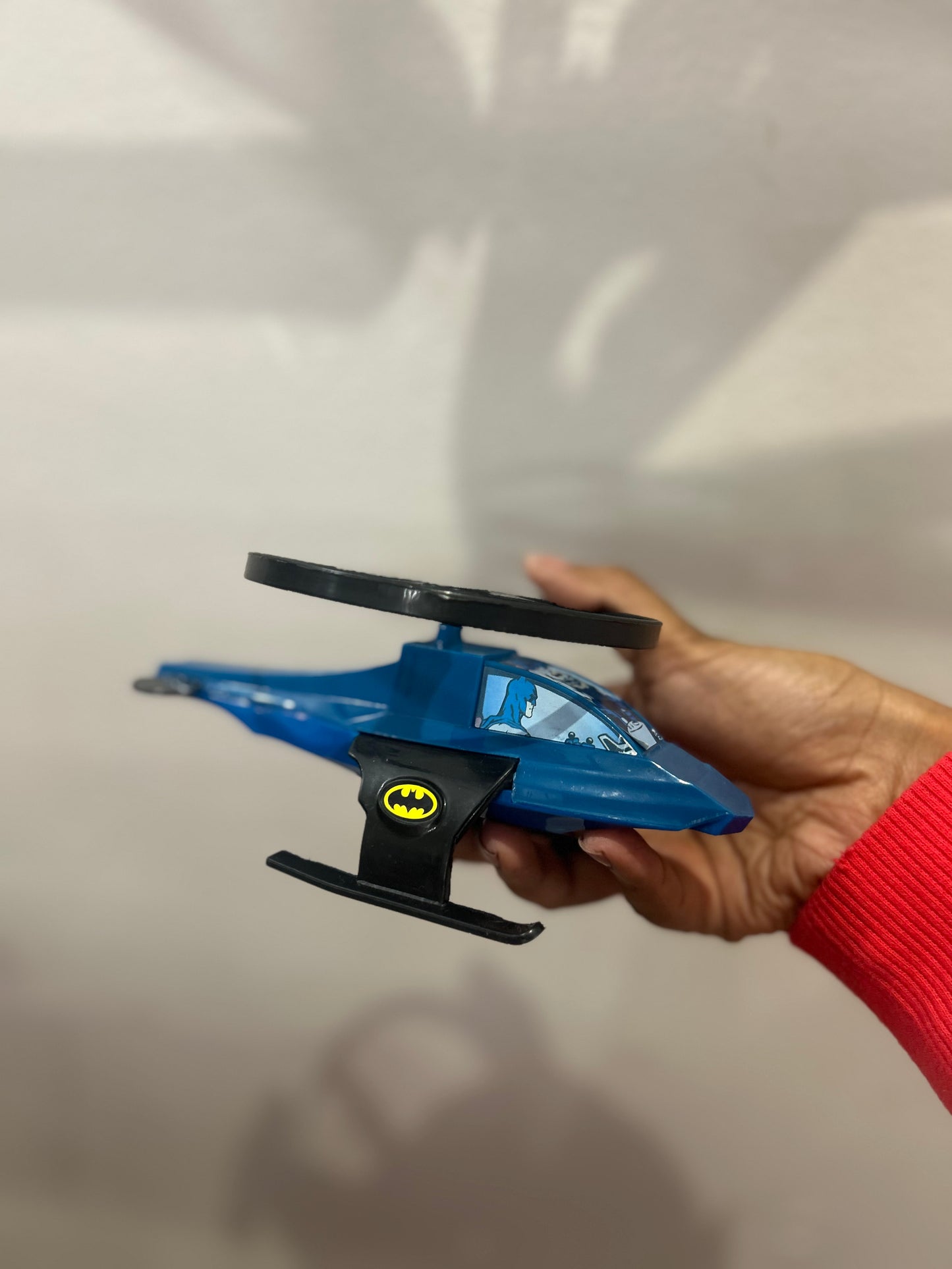 Action Figure 12 inch Batman + Helicopter