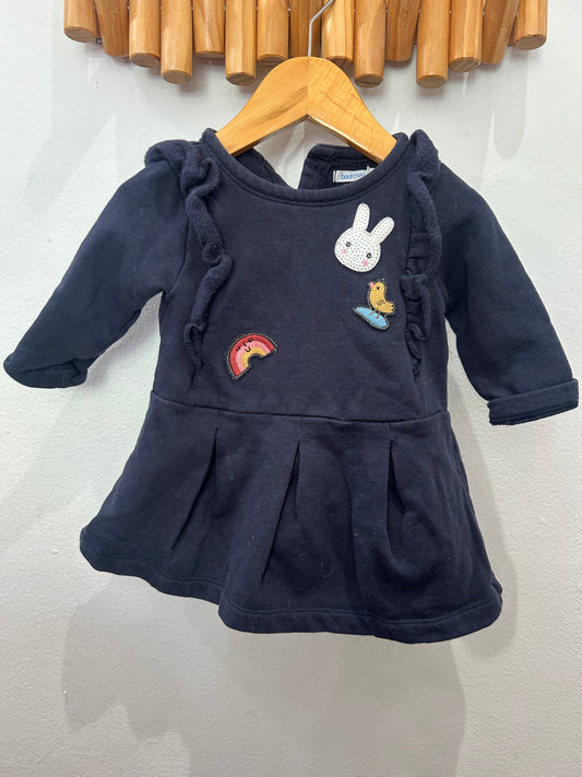 Bout'chou pullover dress 6m