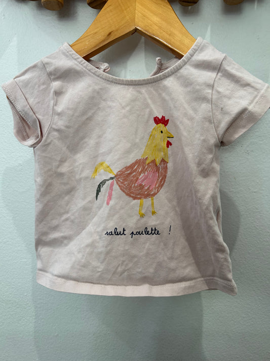 Bout'chou poulet tee 9m