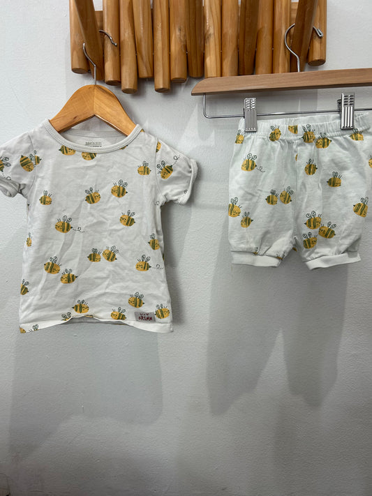 Souris Mini bees lounge set 6-9m