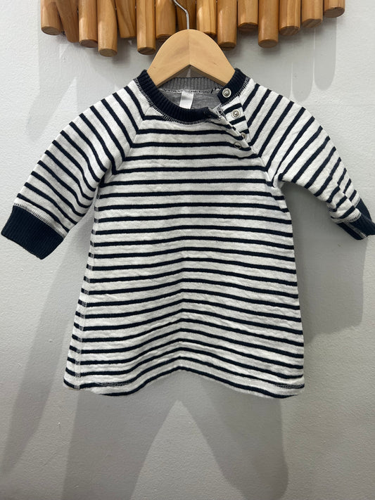 Dress Petit Bateau pullover 6m