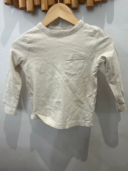 Tee cream pocket 2y