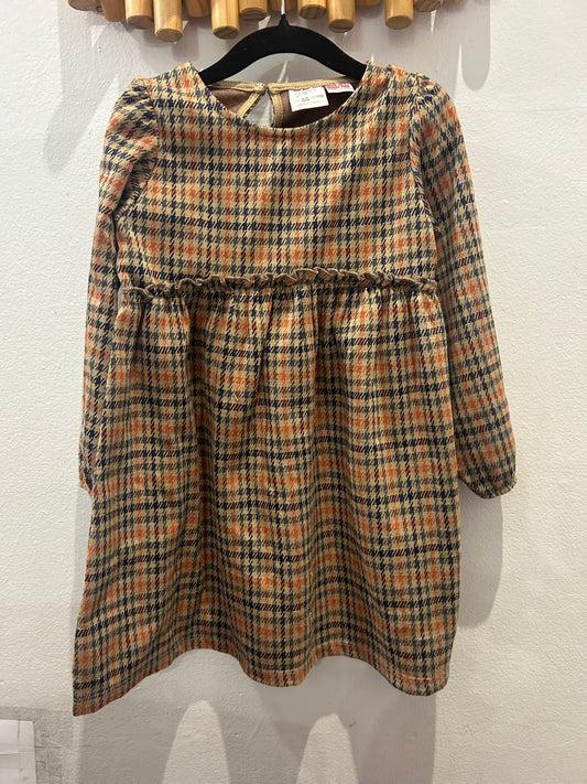Dress herringbone 4-5y