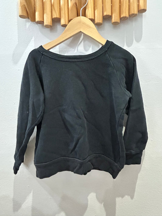 Minimioche black pullover 6y