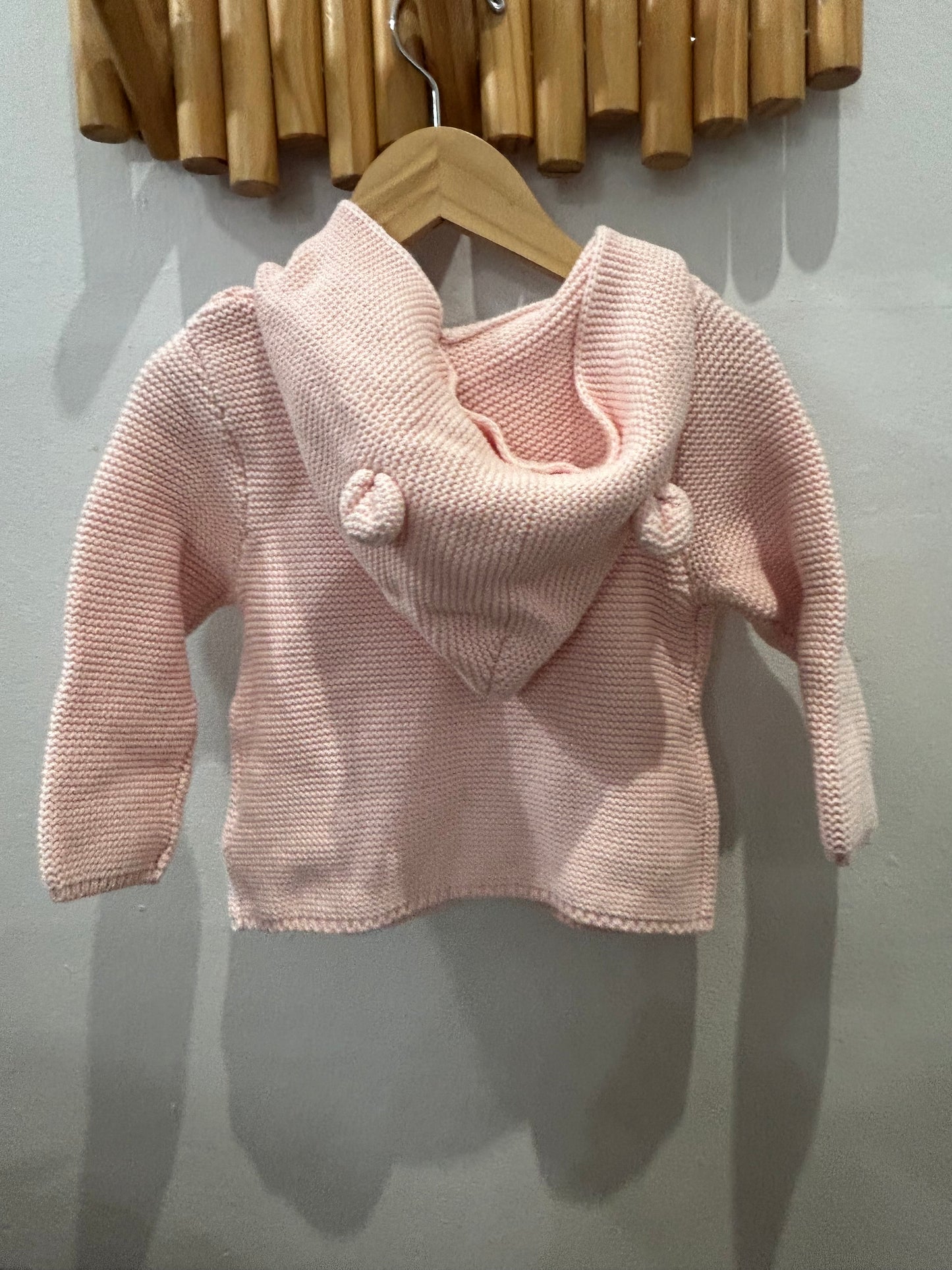 Pink brannan sweater 12-18m NEW