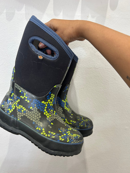 Y1 black pattern Bogs