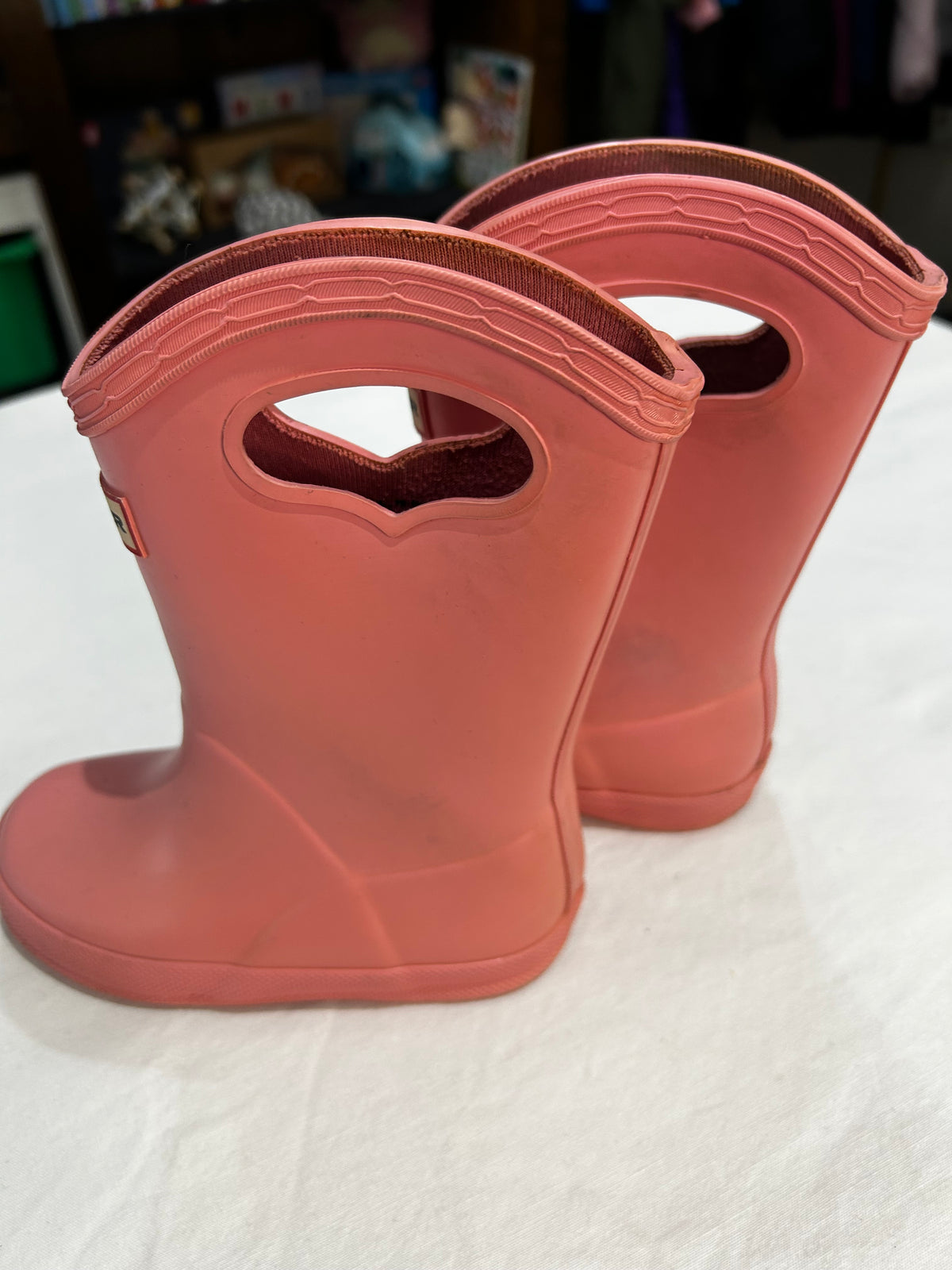 C7 pink Hunter rainboots