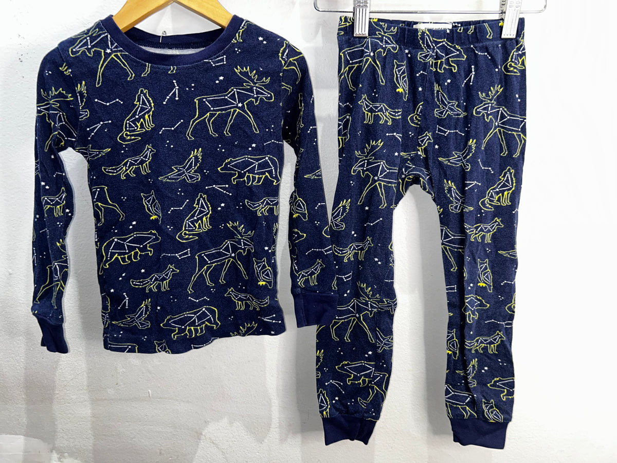 Hatley animal constellations pyjamas 4y