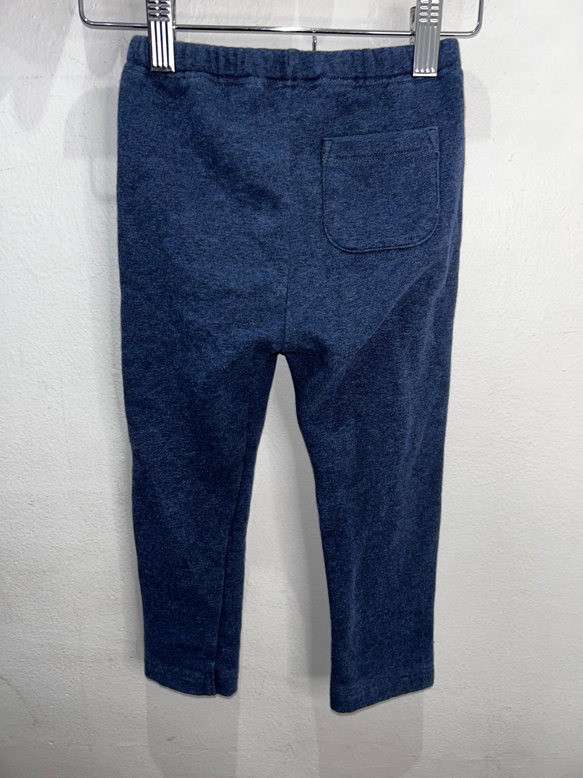 Blue fleece lined pants 3y